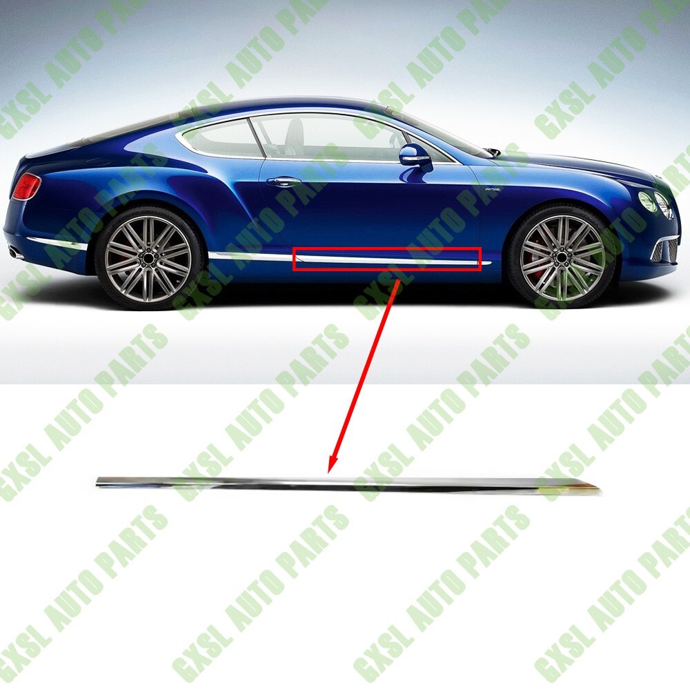 Bentley Continental GT Front Right Door strip P/N 3W8853516K