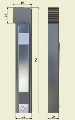 Ulmia Rechteck-Bankhaken (Paar) – Für Hobelbänke Mod. 2 & 3, Aus Metall, 200 Mm Lang – Robustes Werkbank-Zubehör