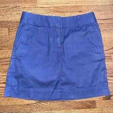 Vineyard vines twill classic skirt whale blue