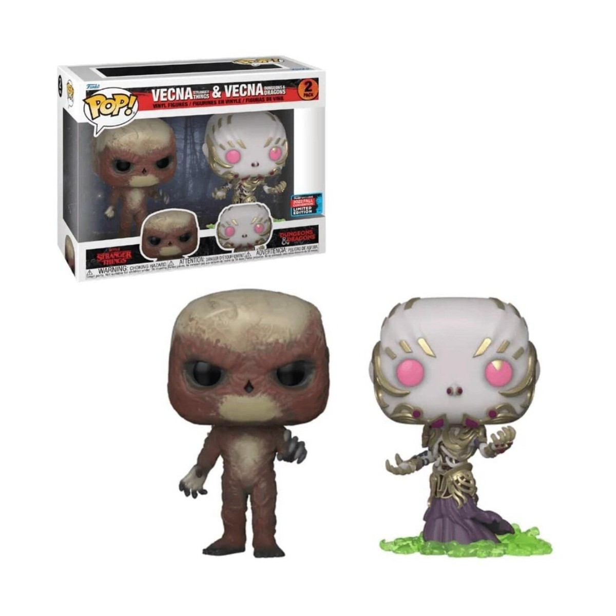 【新品未開封】ファンコポップ2点　 Vecna ＆DISTORTUS REX Funko Pop! Vecna Stranger Things Dungeons & Dragons 2-Pack 2022