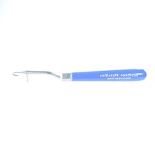 SHILLCRAFT READICUT Rug Yarn Latch Tool Blue Handle - VINTAGE Made in England