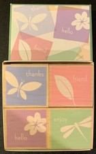 Hero Arts Designer Greetings Thanks Friend Hello Enjoy Rubber Stamp Set