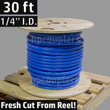 30 ft 1/4" ID FlexFab 5526 Blue Silicone Heater Hose 6mm 350F Radiator Coolant