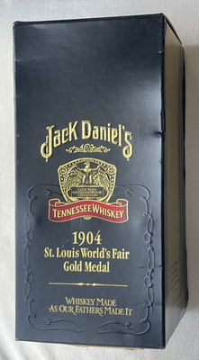 Jack Daniels 1904 GOLD MEDAL BOX ONLY, no bottle | eBay