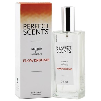 Flowerbomb Inspired Women's Eau de Toilette - Vegan & Cruelty-Free, 3.4 Fl Oz