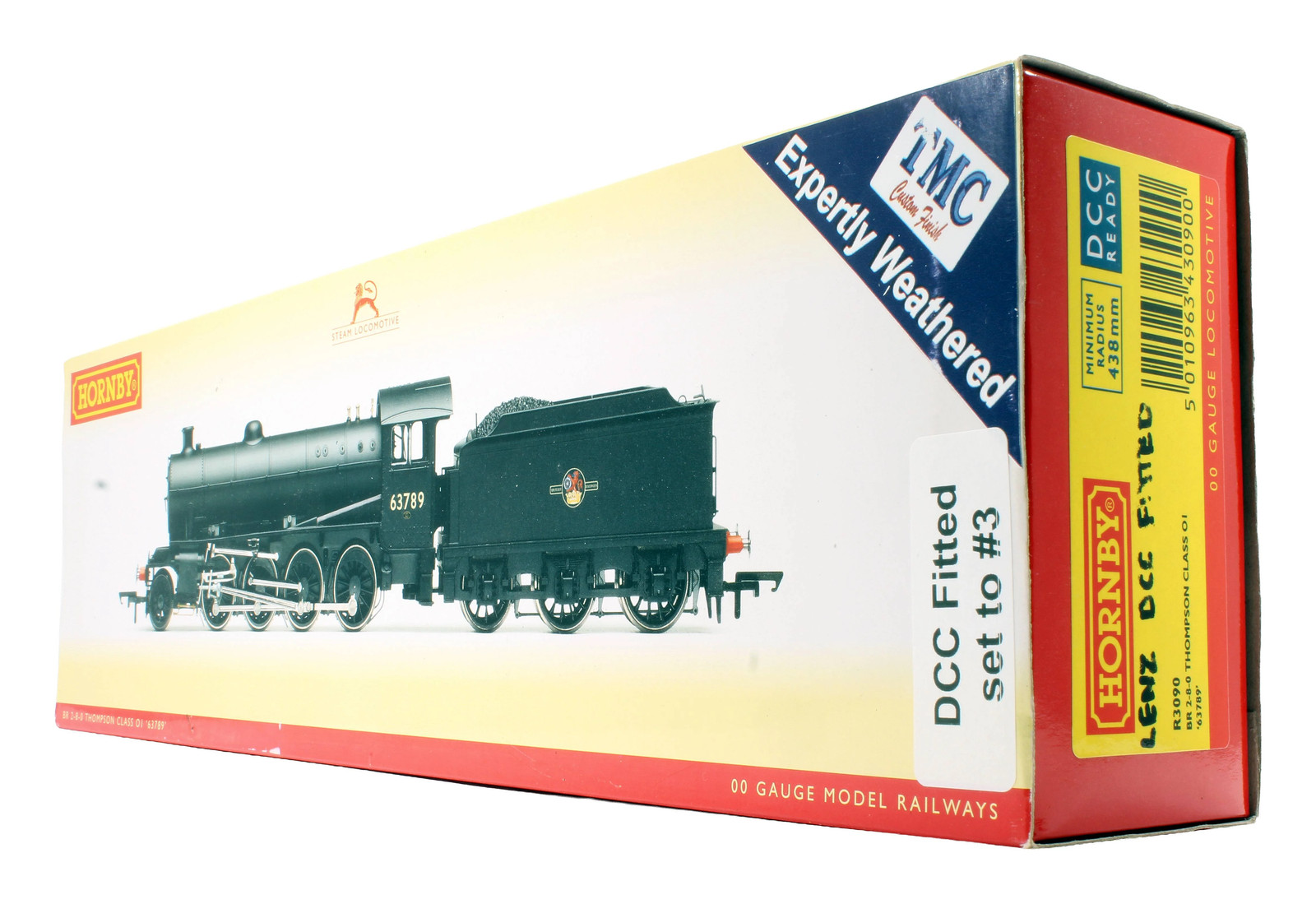 HORNBY 'OO' R3090 BR 2-8-0 THOMPSON CLASS O1 '63789' STEAM LOCO *DCC*