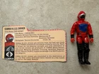 Vintage 1983 GI Joe Cobra HISS Tank Driver Figure w/ File Card Hasbro ARAH
