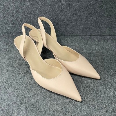 M.GEMI Mia 90mm Heels Women's Size 36.5 (US 6.5) Tan | eBay