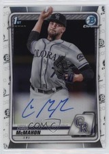 2020 Bowman Draft Chrome Draft Picks Auto Chris McMahon #CDA-CMM Auto 0e3u