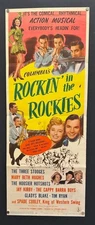 Rockin' in the Rockies Movie Poster Three Stooges 1945 RARE  *Hollywood Posters*