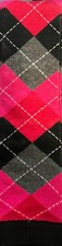 Knee High Socks Women's Size 9-11 Argyle