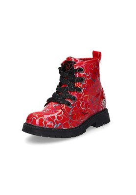 Dockers by Gerli Mädchen Stiefelette mit Herzen 49PS721-670700 gefütterte Boots 