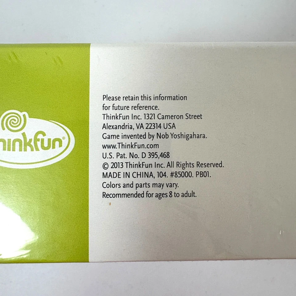 Rush Hour Brain Fitness ThinkFun Sliding Logic Game Education 80 Challenges NEW - Image 4 of 4