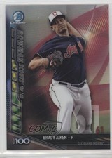 2017 Bowman Chrome Bowman Scouts Top 100 Brady Aiken #BTP-61 9ij