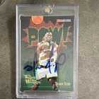 SkyBox 1995-96 NBA Hoops Rock the House POW! Shawn Kemp Autograph BAS 4W187197