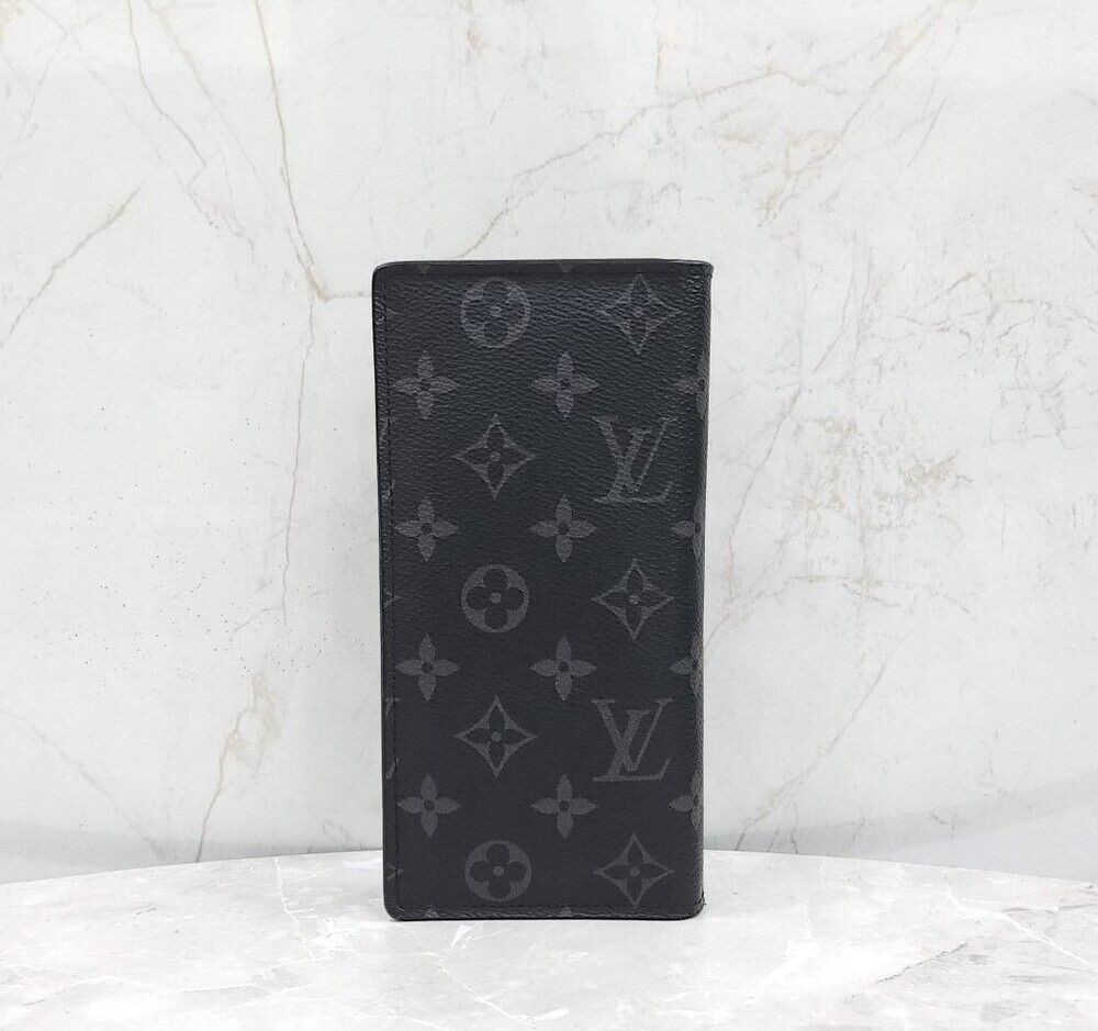 Louis Vuitton Eclipse Monogram Bracca Long Wallet… - image 3