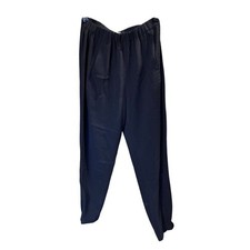 Babaton Black Elastic Waist Relaxed Fit Pants Women's Size XS