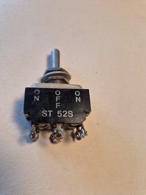 JBT Toggle Switch 4PST, ST52S, MS36L5059-18, 115VAC/250VDC, USED.