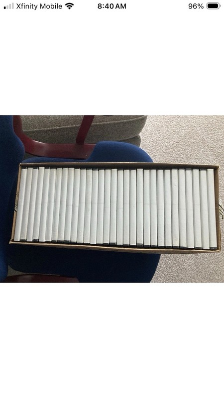 Lot 120 Blockbuster Standard Single Disc DVD Replacement Cases w/Inserts & DVD’s