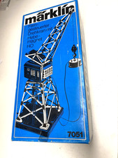 Märklin HO 7051  --   DREH-HEBE-KRAN komplett ANLEITUNG  OVP     --