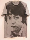 PAUL McCARTNEY OFFICIAL BIG FACE BAND CONCERT MUSIC T-SHIRT LARGE