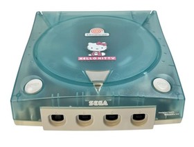 SEGA Dreamcast HELLO KITTY Blue Console [Excellent] retro game Sanrio kawaii 22b