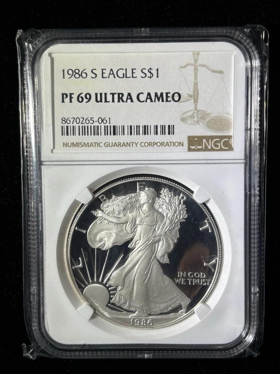 1986 American Silver Eagle Proof Bullion Coins for sale | eBay