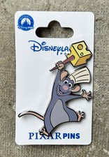 📦❌🇺🇸 Disney Pixar Remy With Cheese Pin - Disneyland Paris Ratatouille Fromage