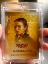 WuStyle Stranger Things Season 1 - 5 Max Metal Card - Gold