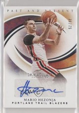 2019 Panini Immaculate Past and Present Signatures 36/75 Mario Hezonja Auto s3g