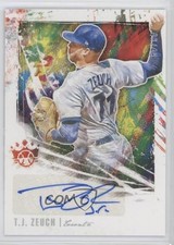 2020 Panini Diamond Kings DK Signatures Holo Silver /49 TJ Zeuch Auto 06ee