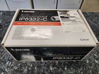 NEW Vivotek Bullet Network Camera IP8332-C