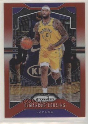 2019-20 Panini Prizm Red Prizm /299 DeMarcus Cousins #103 05q7