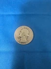1935 D Washington silver quarters