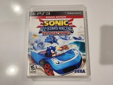 Sonic & All-Stars Racing Transformed Bonus Edition PlayStation 3 *READ*