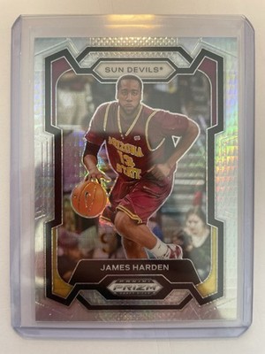 James Harden 2024 Panini Prizm Draft Picks Hyper Silver Prizm #41