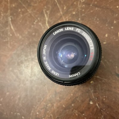 Canon FD 24mm F2.8 SSC Manual Focus Wide Angle Lens L63 | eBay