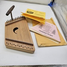 James Jones Handcrafted 15-String Zither Lap Harp with Tuning Wrench Music P