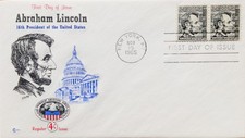Cover Craft Cachets (CCC) 1282 Abraham Lincoln