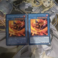 2x LEGENDARY FLAME LORD ~ DCR-081 & DCR-DE081 ~ RARE - Vintage/Reprint NM/LP Lot