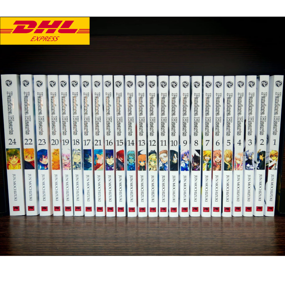 Pandora Hearts Manga Vol.1-24 END Half/Full Set English Version By