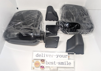 Suzuki Jimny JA11 JA12 JA22 JB32 1984-1998 Black Door Mirror Left