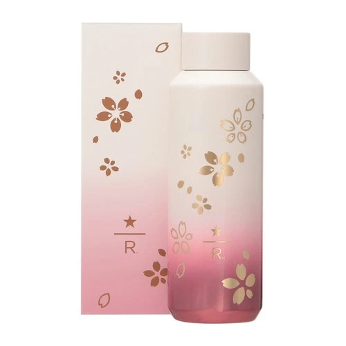 Starbucks Japan Reserve Stainless Bottle Light Gradient Sakura 2026 473ml Box