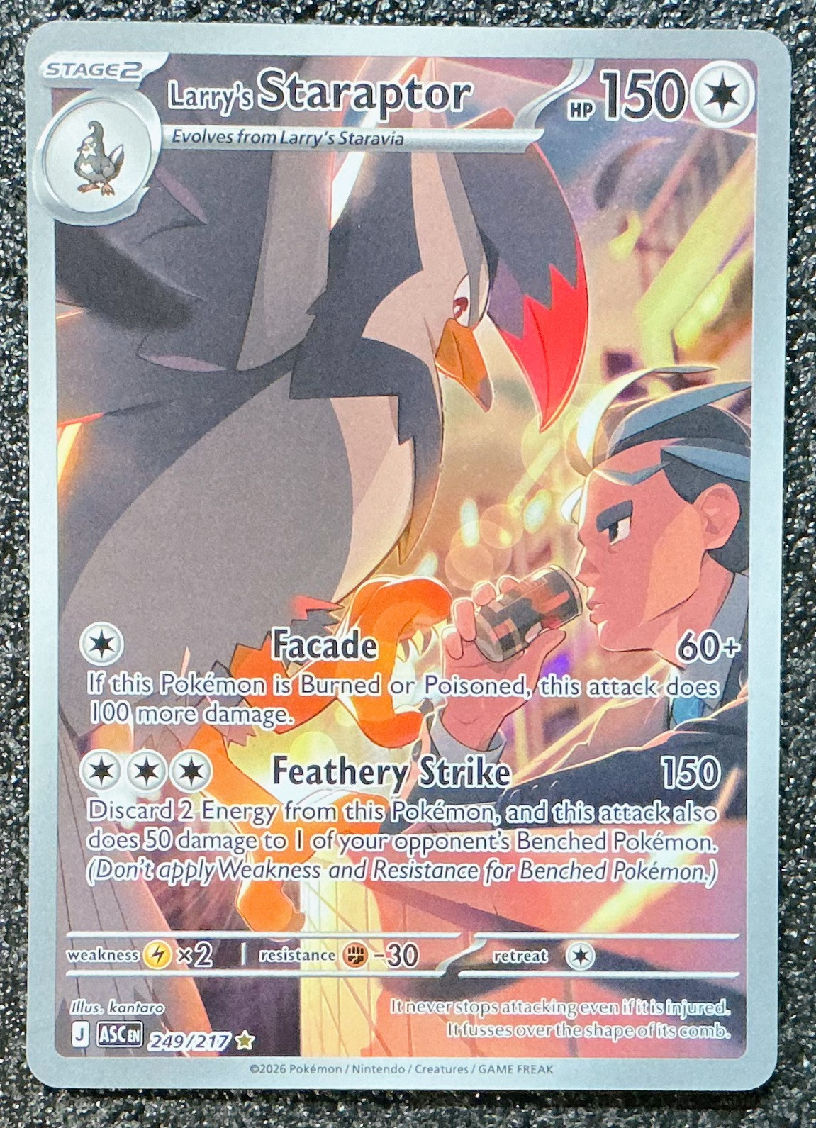 Larry's Staraptor - 249/217 Holo - ME: Ascended Heroes (ASC)