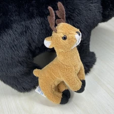 Wishpets Bucky Deer Buck Mini Finger Hugger Puppet 4” Plush Rare 2007 82272
