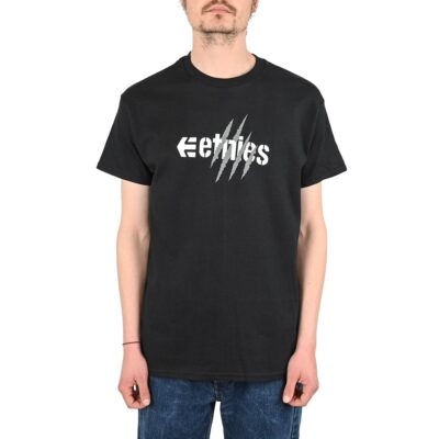 Etnies Wallen Arrow Slash S/S T-Shirt - Schwarz/Weiß
