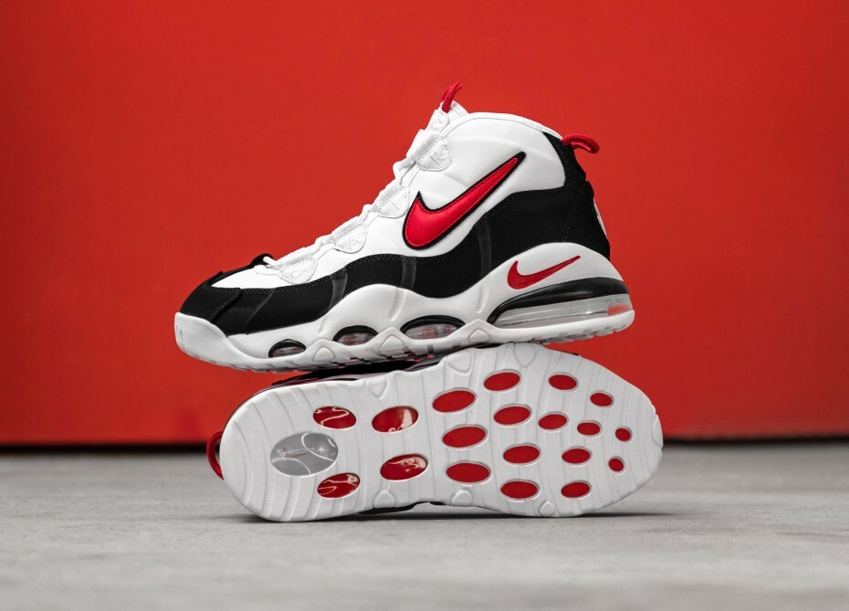 Nike Air Max Uptempo 95 OG Pippen White Black Red More 1 I Chicago