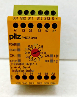 Pilz PNOZ XV3  ID No. 774542  3/24VDC 3n/0 2n/0 t Used Free Shipping