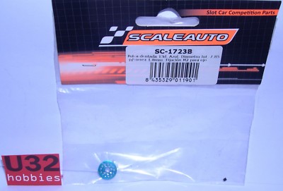 Scaleauto SC-1723B Timing Pulley 13 Teeth 1.8Mm Shaft 3Mm Light Blue