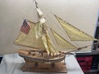 Jamaica Bermuda Sloop 1710 Ship Model Display 1977 28" end to end